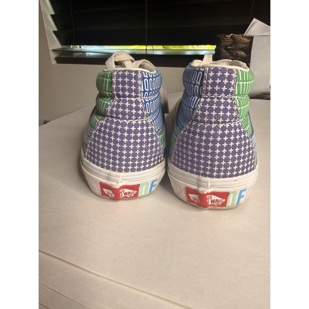 Vans Sk8-Mid Pride 2021 Rainbow Sneakers VN0A3WM33WJ Skater Men 5 Women 6.5 - Picture 4 of 8